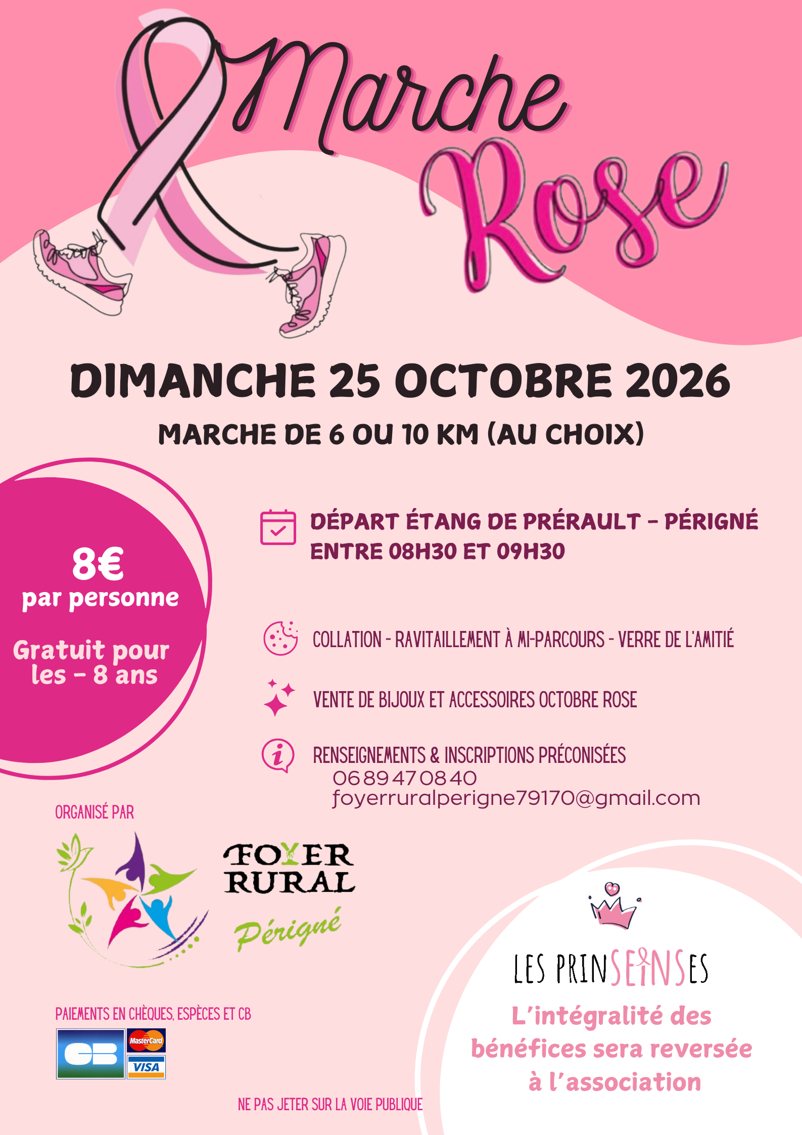 Marche rose