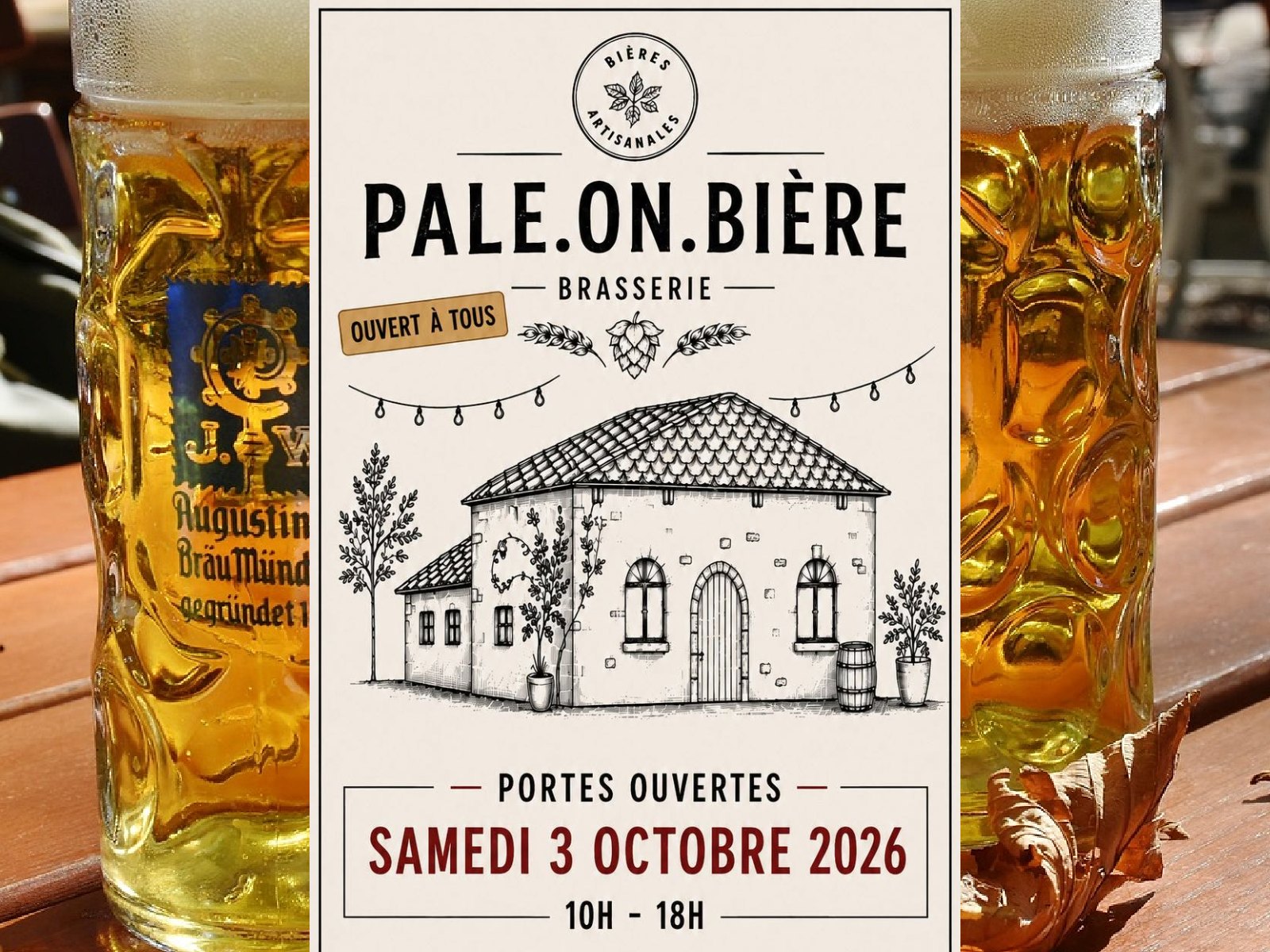 Journée portes ouvertes de la brasserie "Pale On Bière"