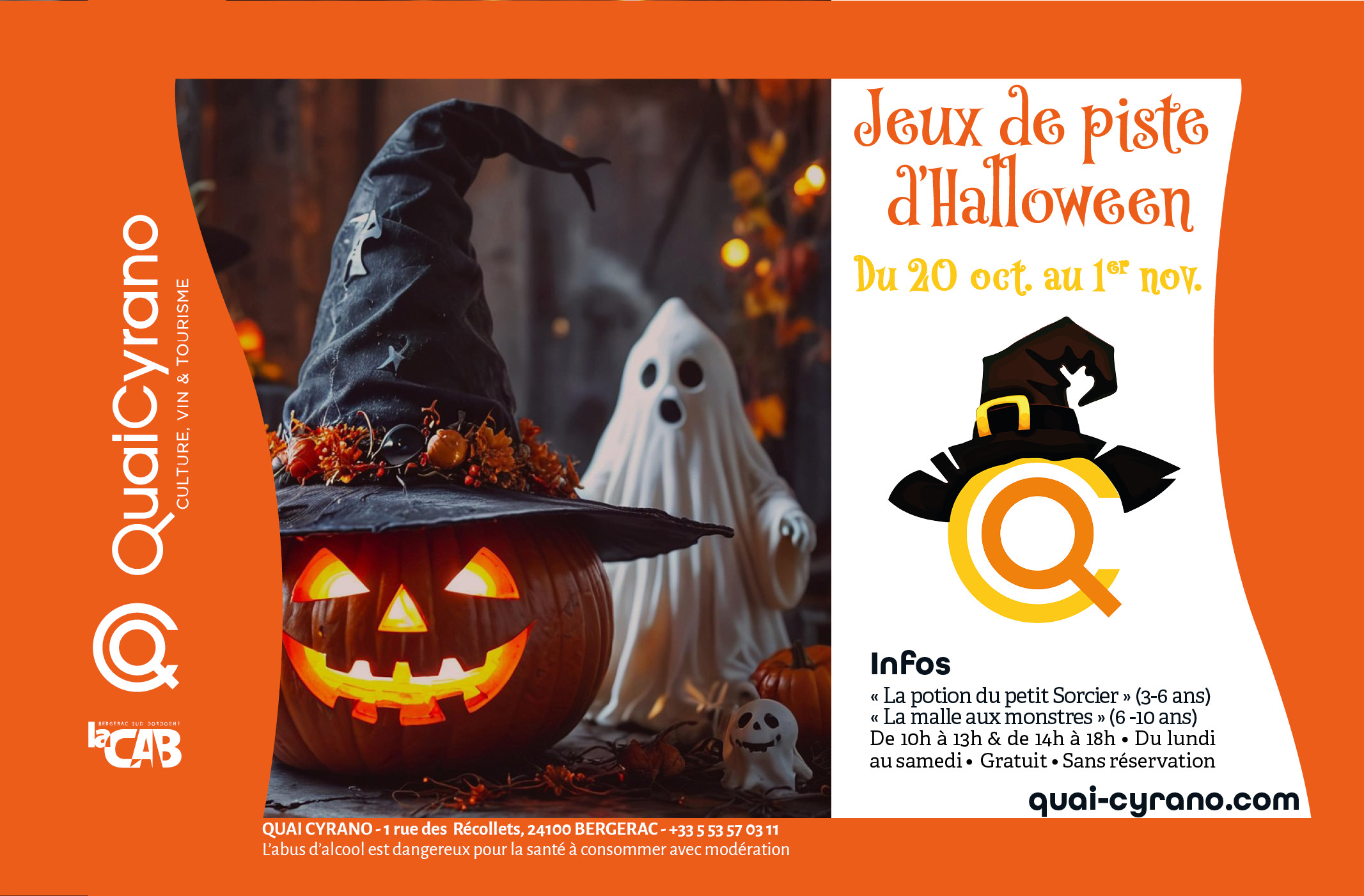 Jeux de piste d'Halloween