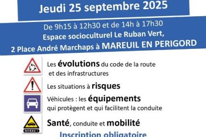 Journée de conduite séniors 