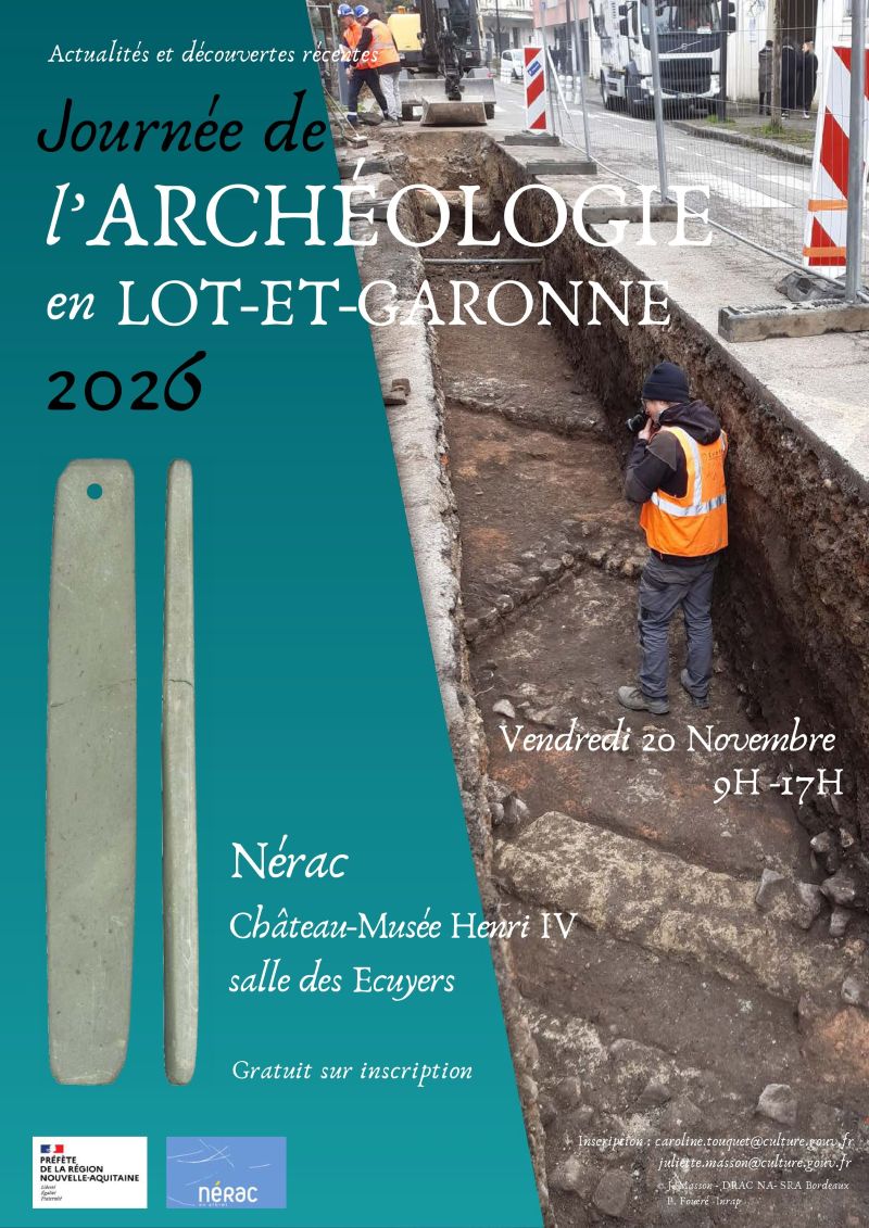 Journée de l'Archéologie en Lot-et-Garonne