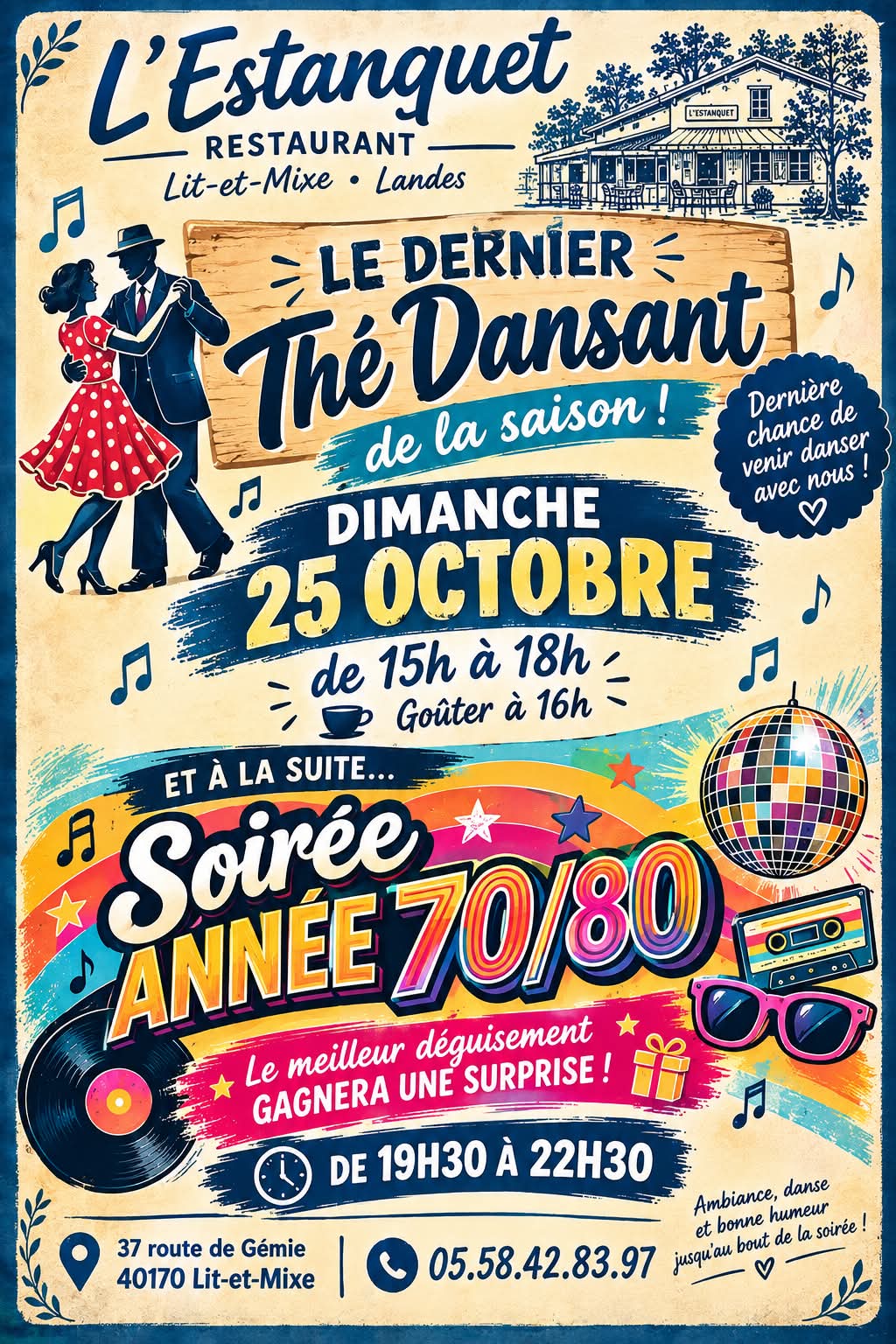 Thé dansant de l'Estanquet