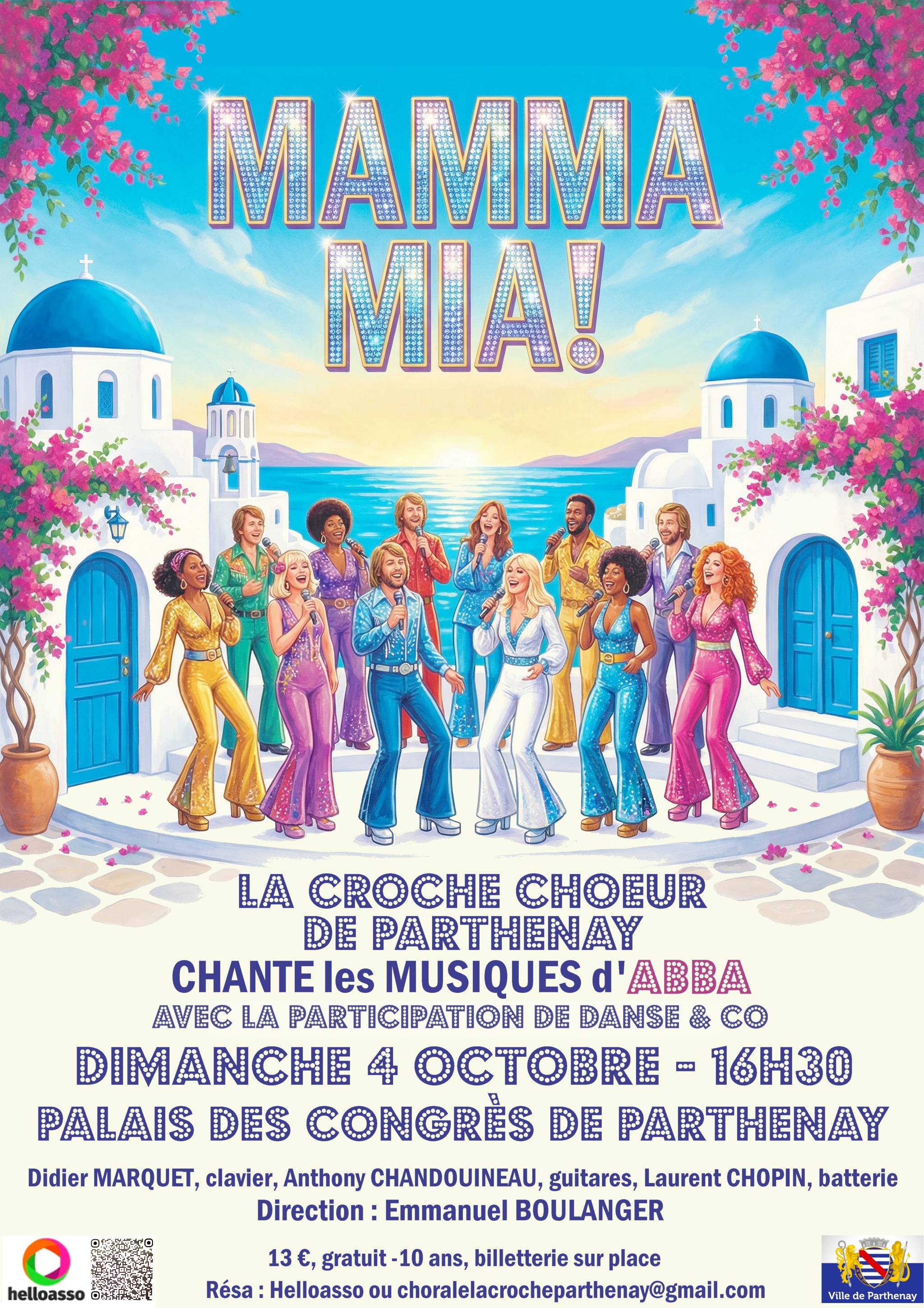 La croche choeur chante ABBA