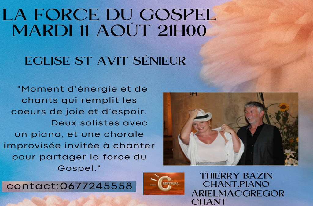 Concert La force du Gospel