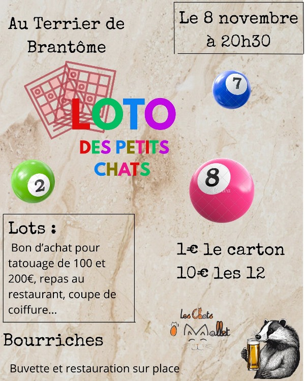 Loto des petits chats Loto des petits chats