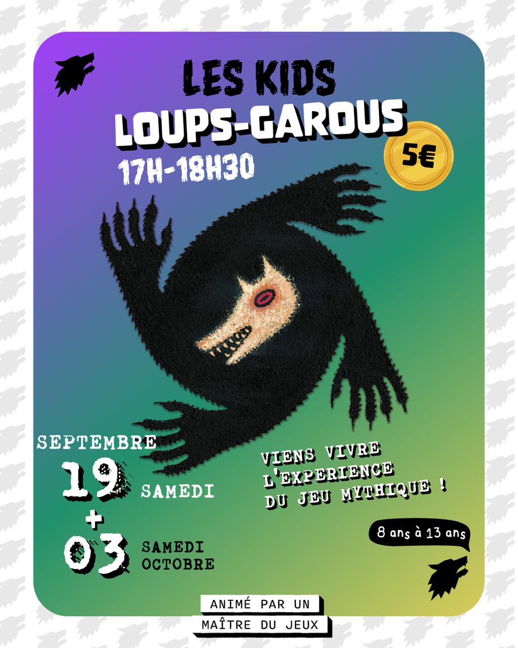 Loups-Garous KIDS — visuel événement
