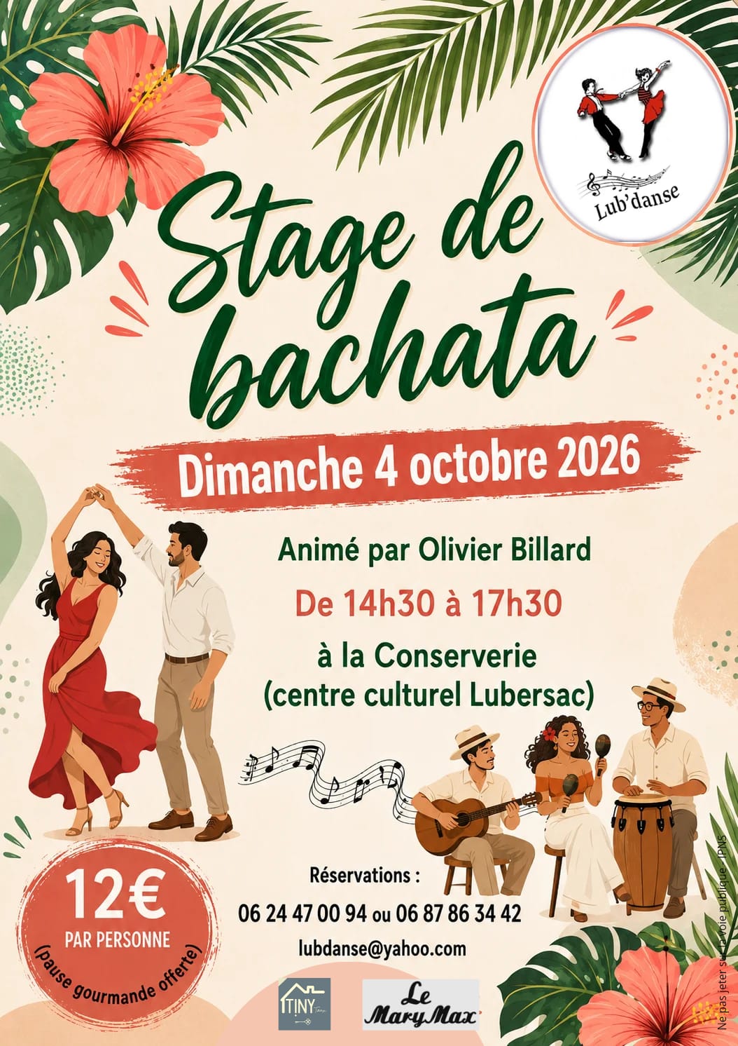 Stage de danse : Bachata
