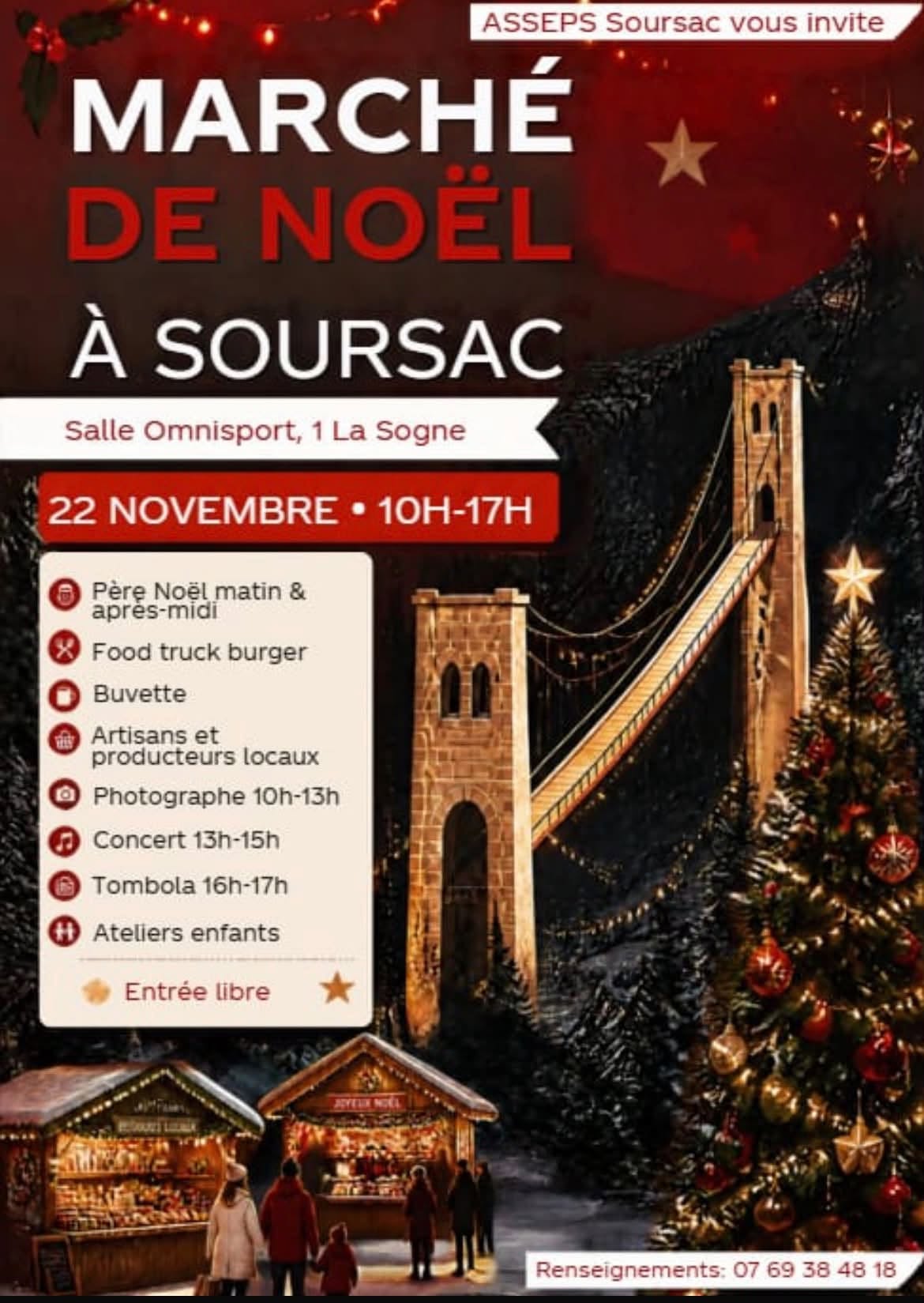 Marché de Noël de Soursac