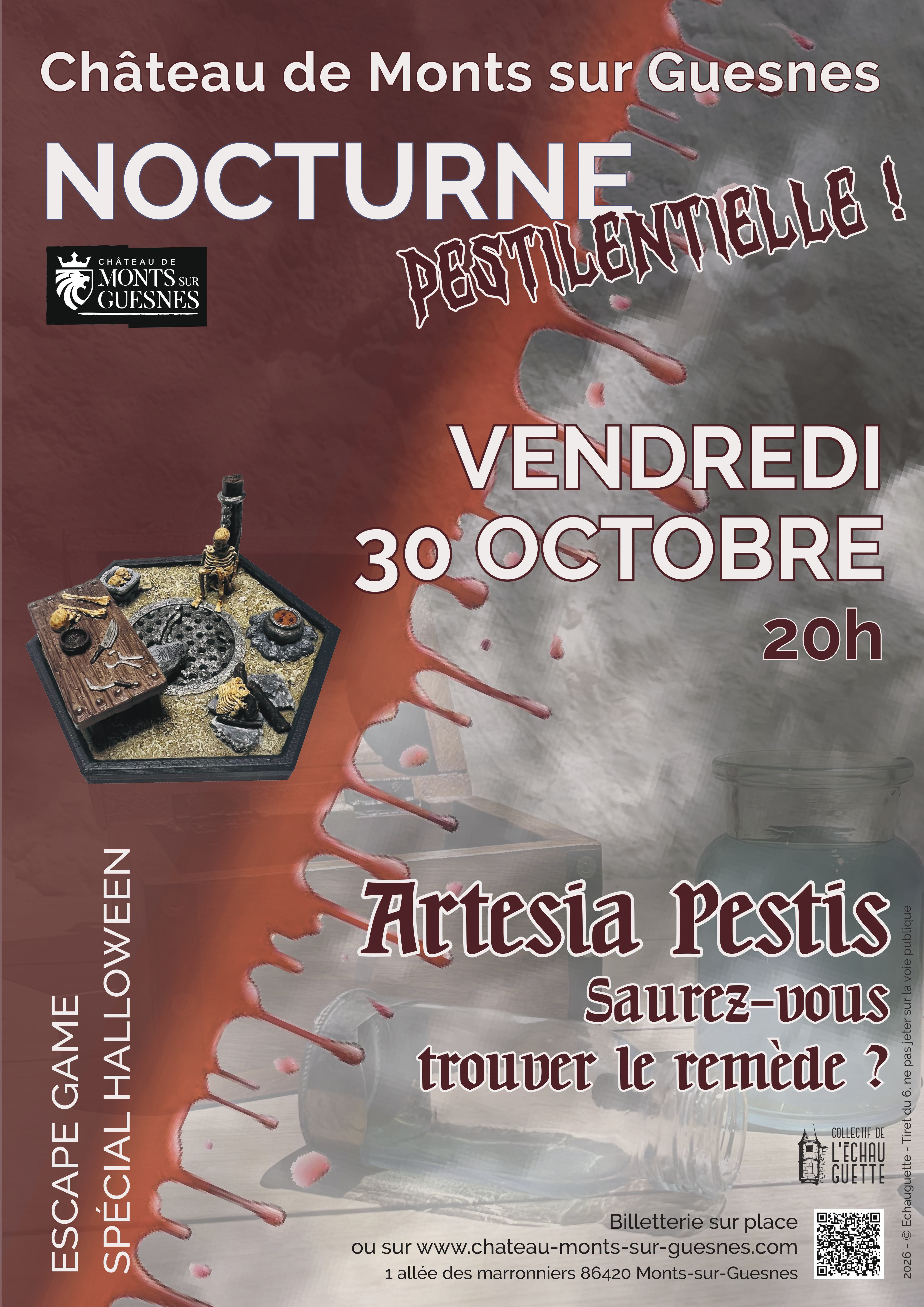 Nocturne Pestilencielle au Château de Monts-sur-Guesnes