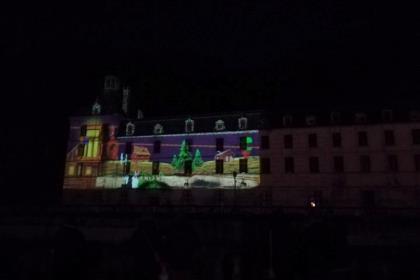 Projection mapping sur l'Abbaye