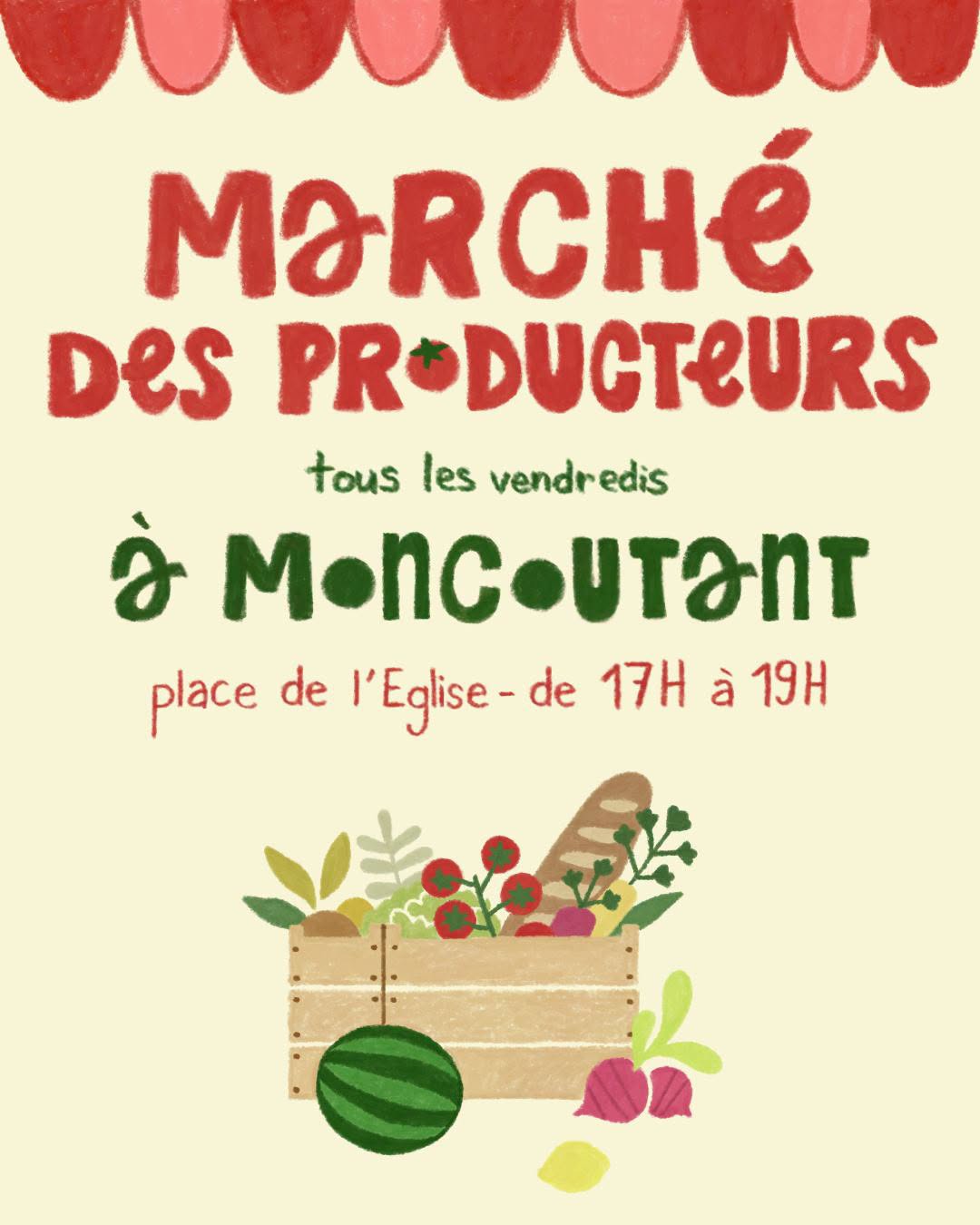 Marché de Moncoutant-sur-Sèvre