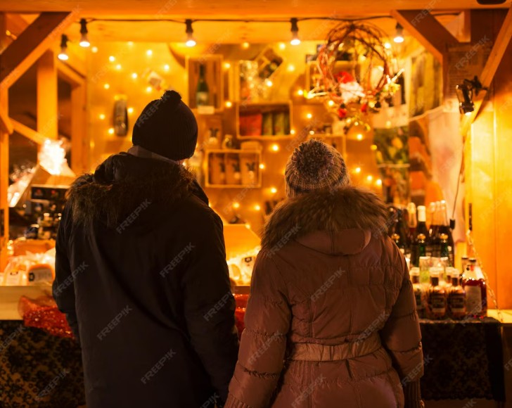 Photo de couverture - Marché de Noël à Aubazine
