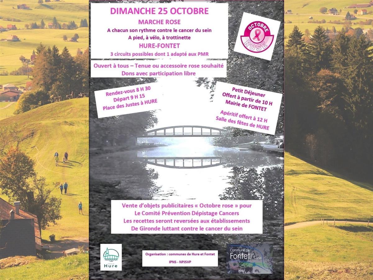 Affiche ou photo : Marche Rose