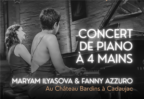 Affiche ou photo : Concert-dégustation : Piano à 4 mains