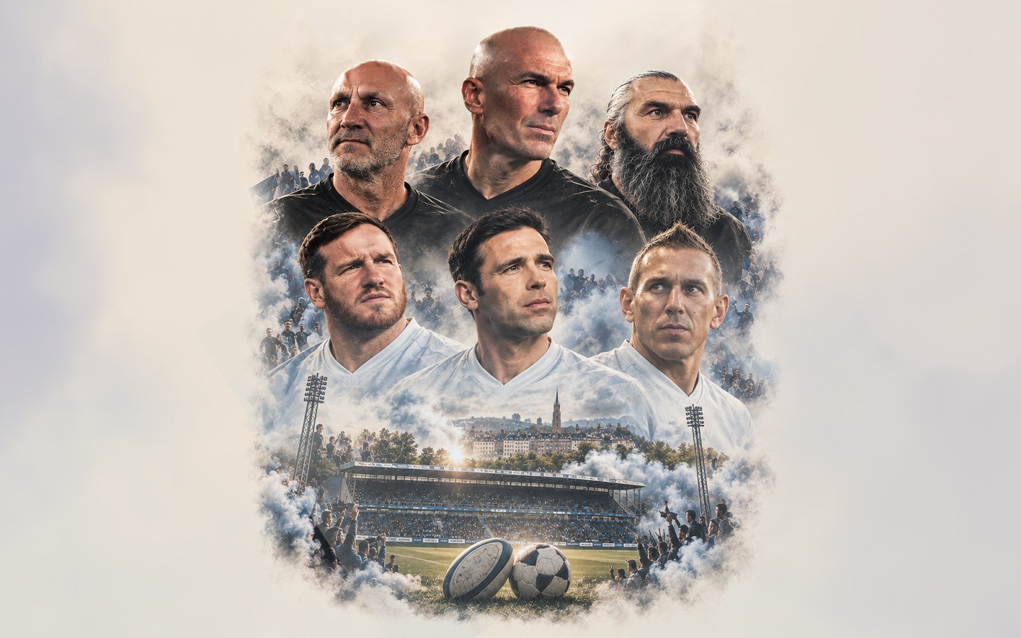 Le match des légendes au stade jean dauger