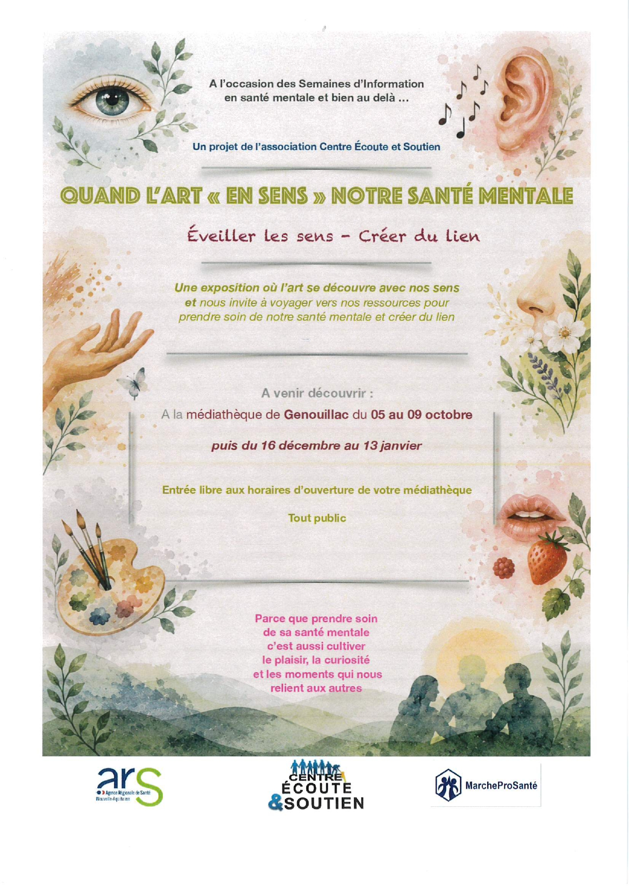 Exposition - Quand l'art "en sens" notre santé mentale
