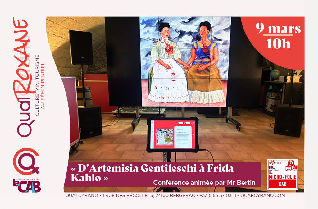 La Micro-Folie de la CAB | D’Artemisia Gentileschi à Frida Kahlo