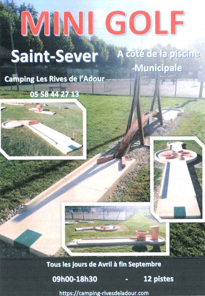 Mini-golf du Camping les Rives de l'Adour