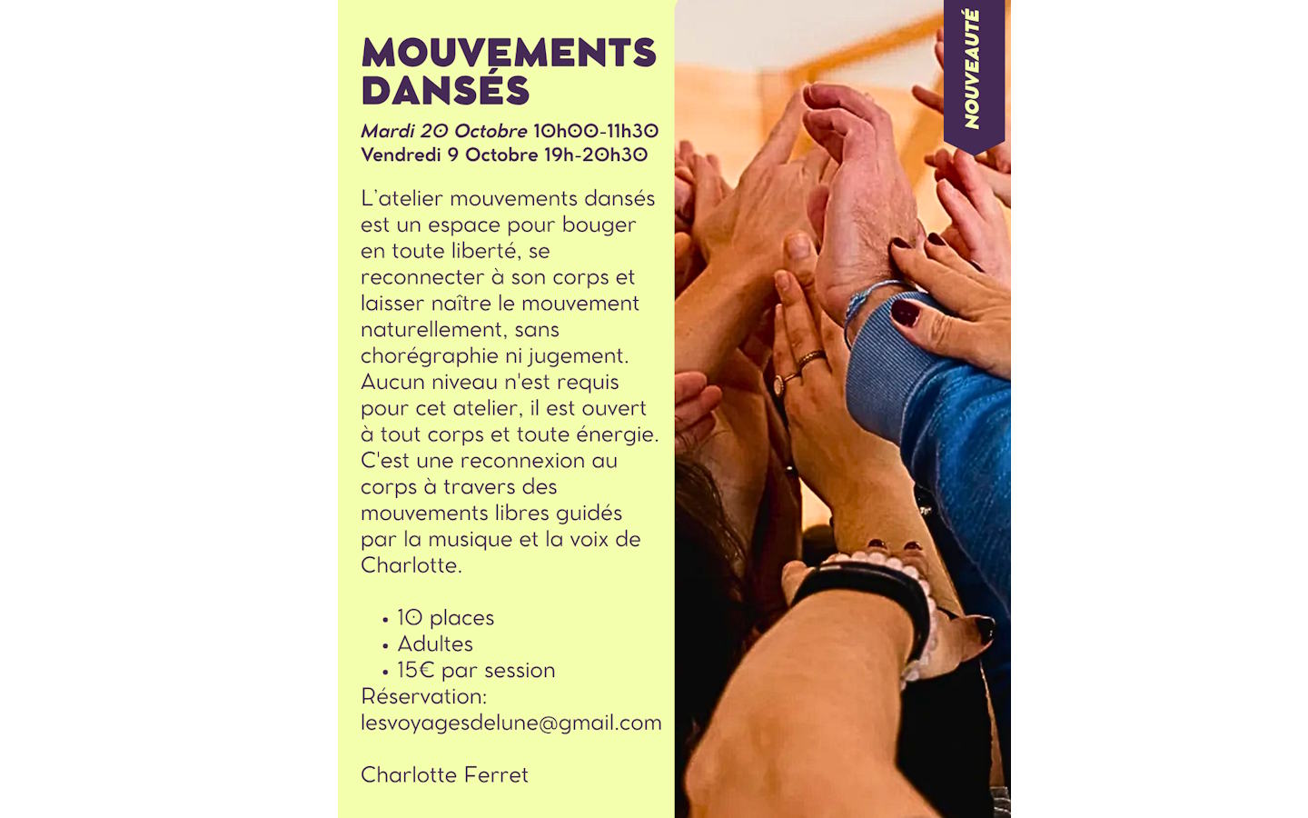 Visuel évènement