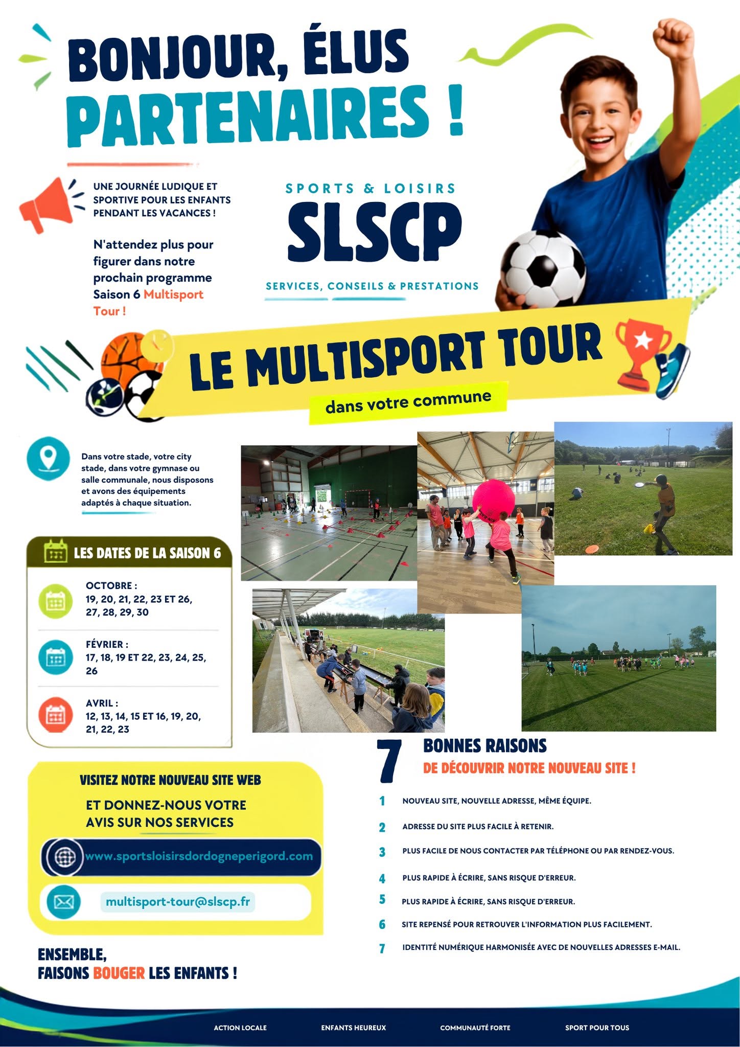 Multisport Tour à Hautefort : une journée sportive pour les enfants