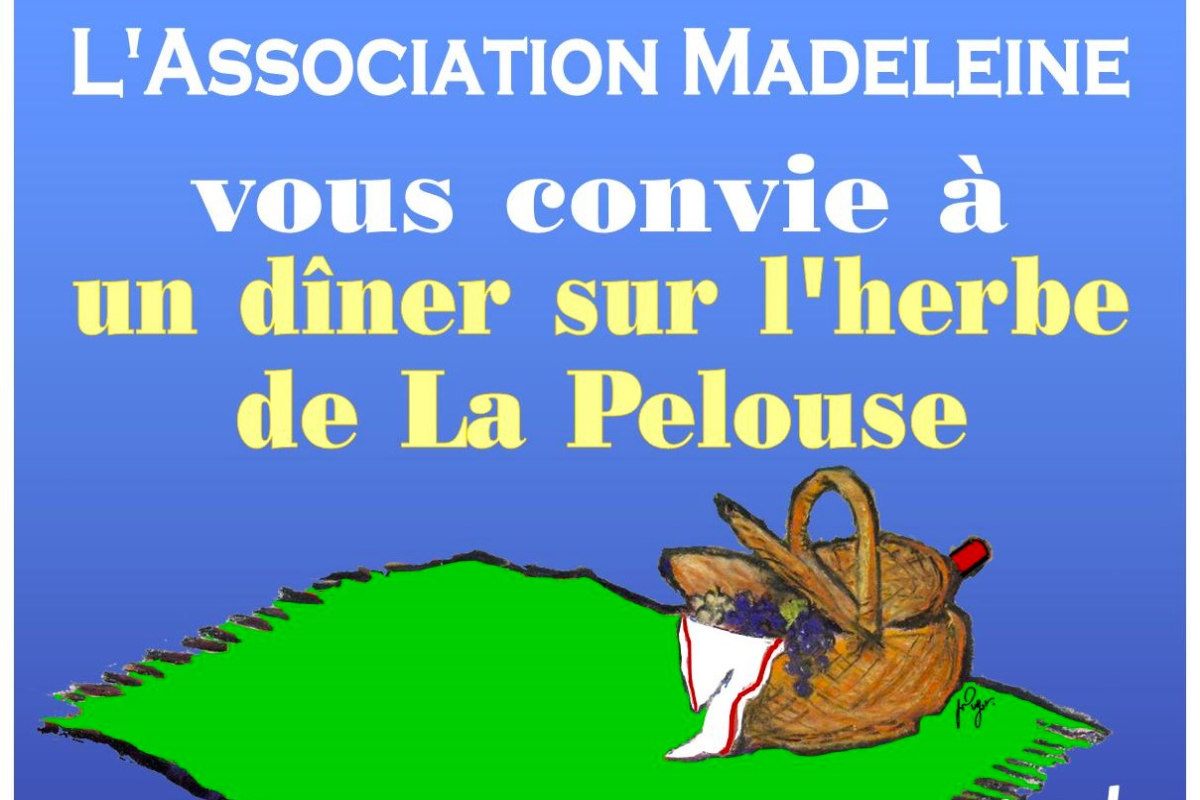 Diner sur l'herbe à la Madeleine