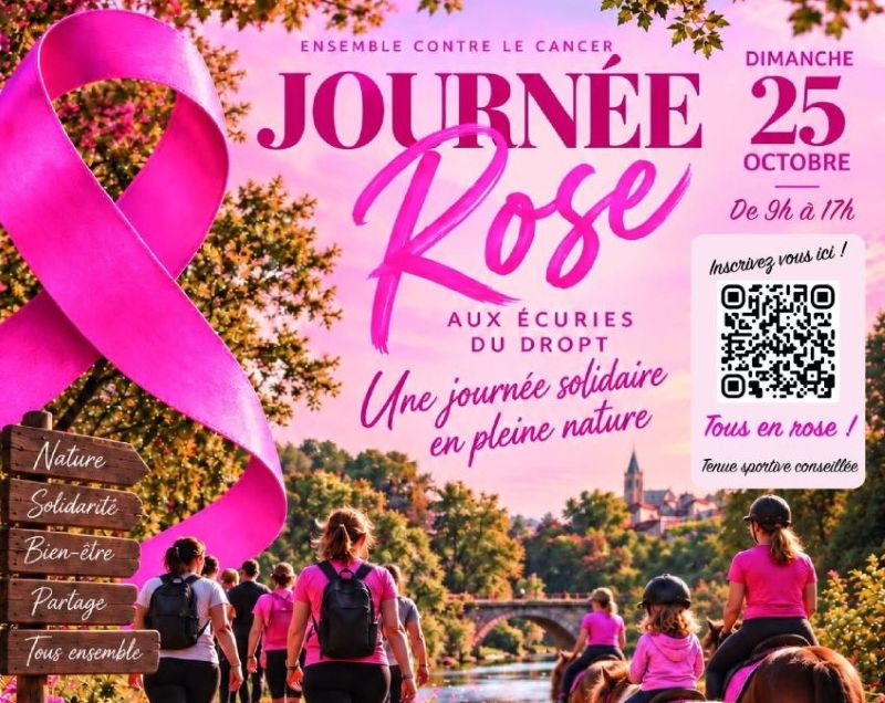 Octobre Rose aux Écuries du Dropt