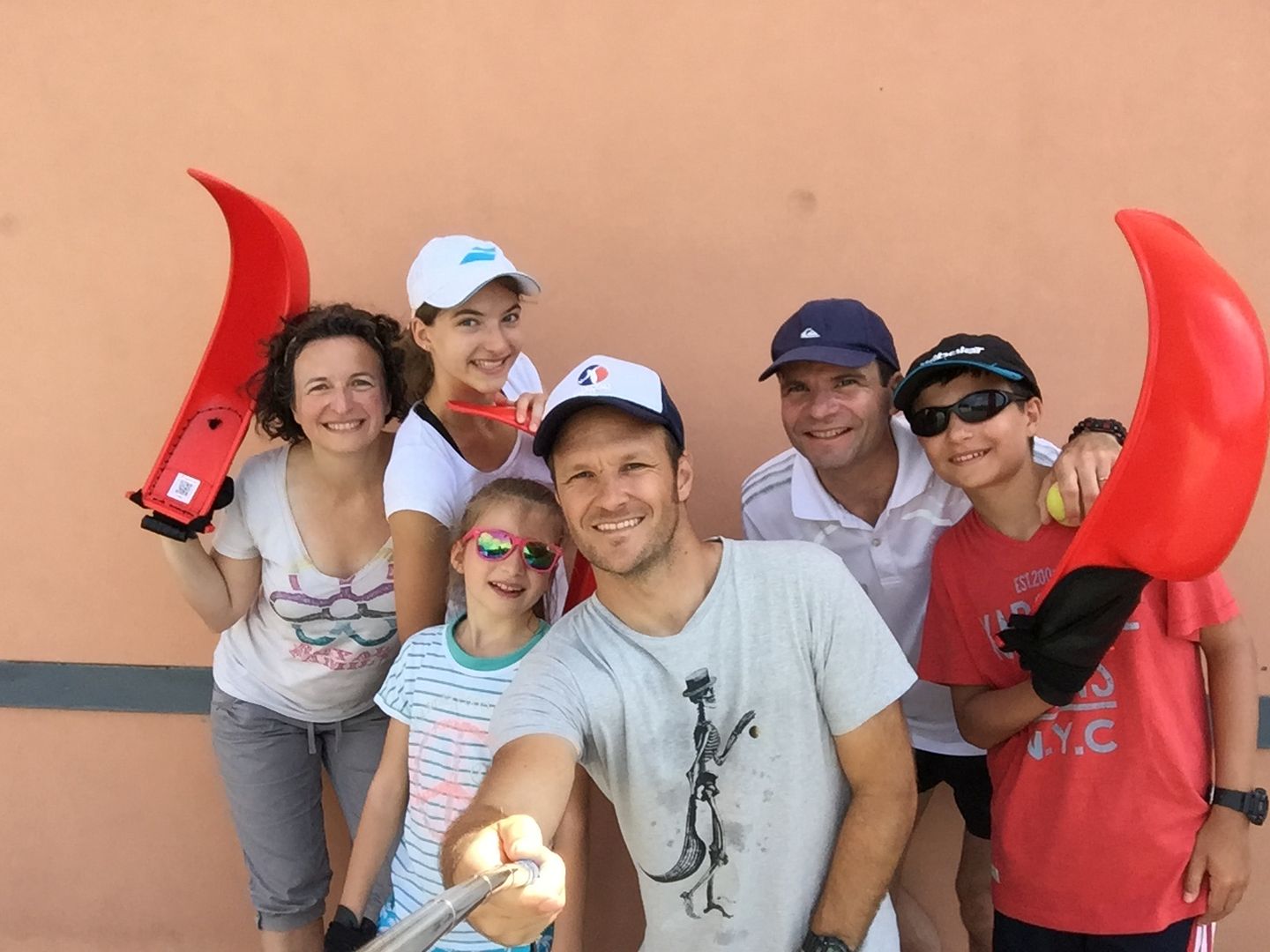 Pelote basque avec Ona pilota