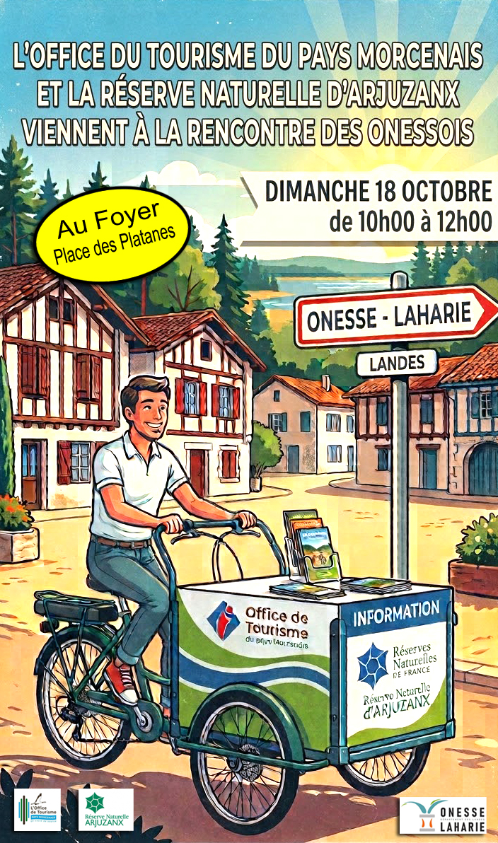 Permanence de l'Office de Tourisme du Pays Morcenais