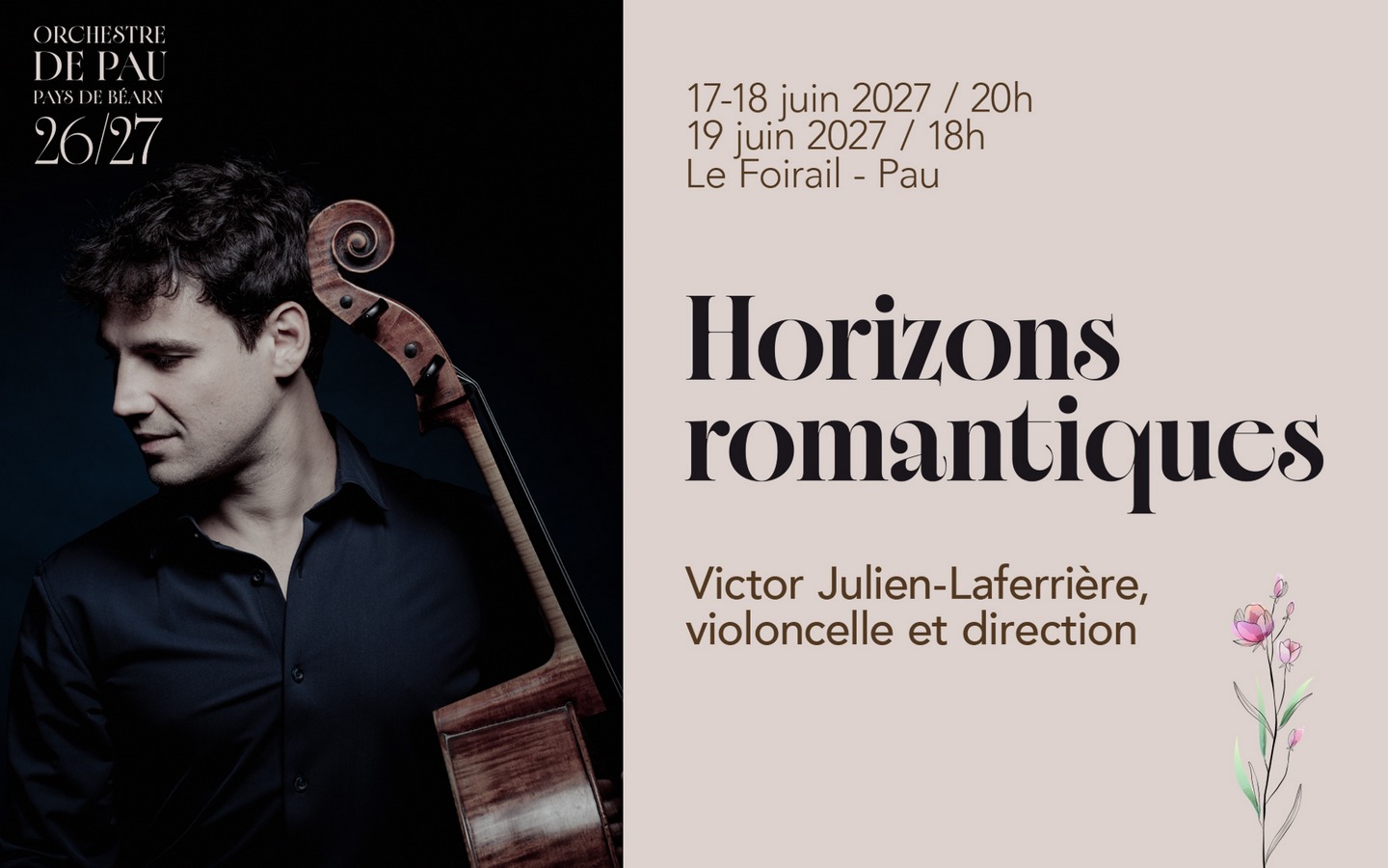 OPPB - Concert Symphonique "Horizons Romantiques"