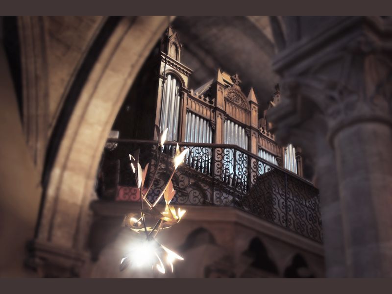 Découverte de l'orgue de l'église Saint Géronce