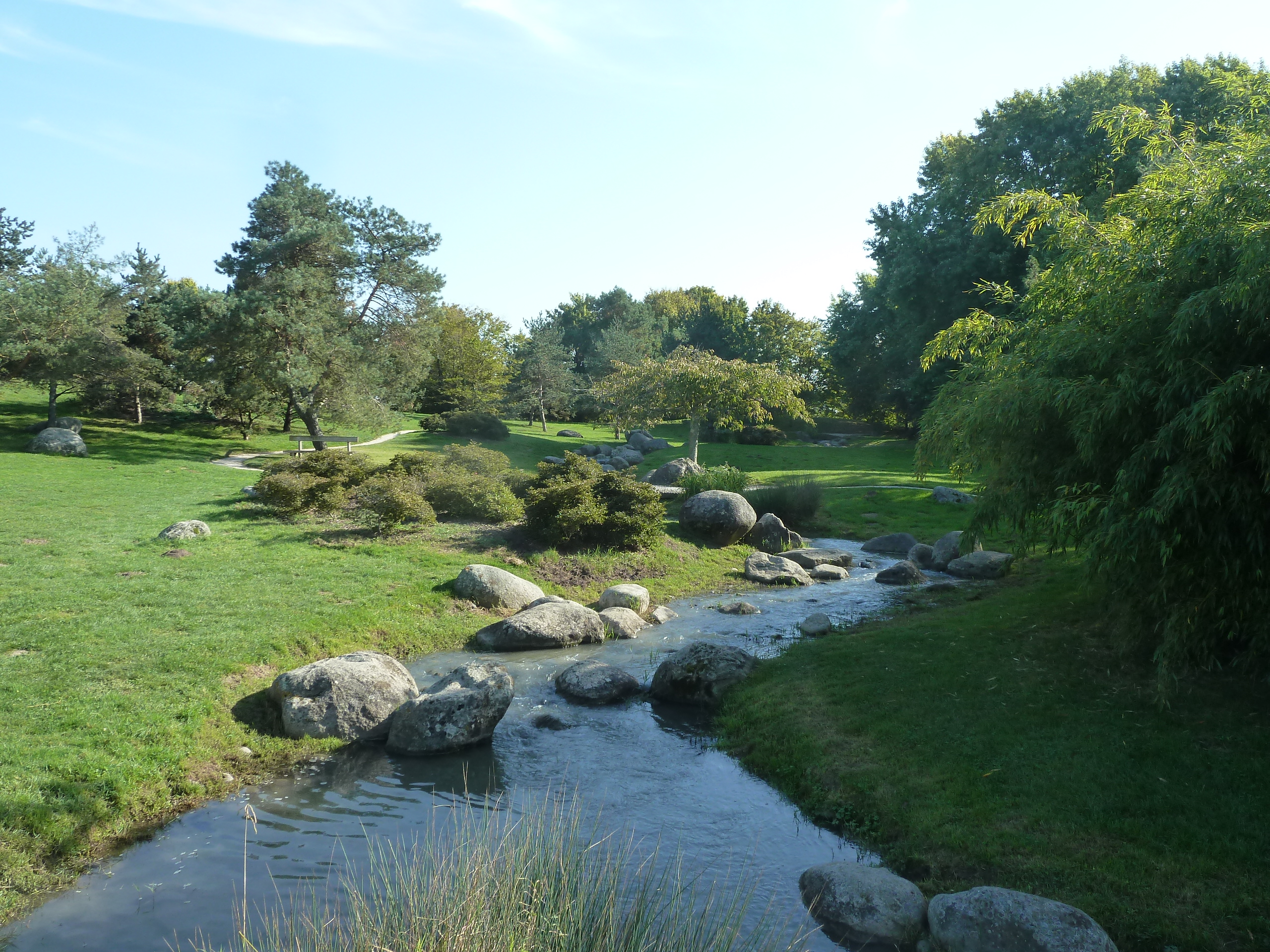 Balade à roulettes : Le parc floral de Bordeaux - Impraticable