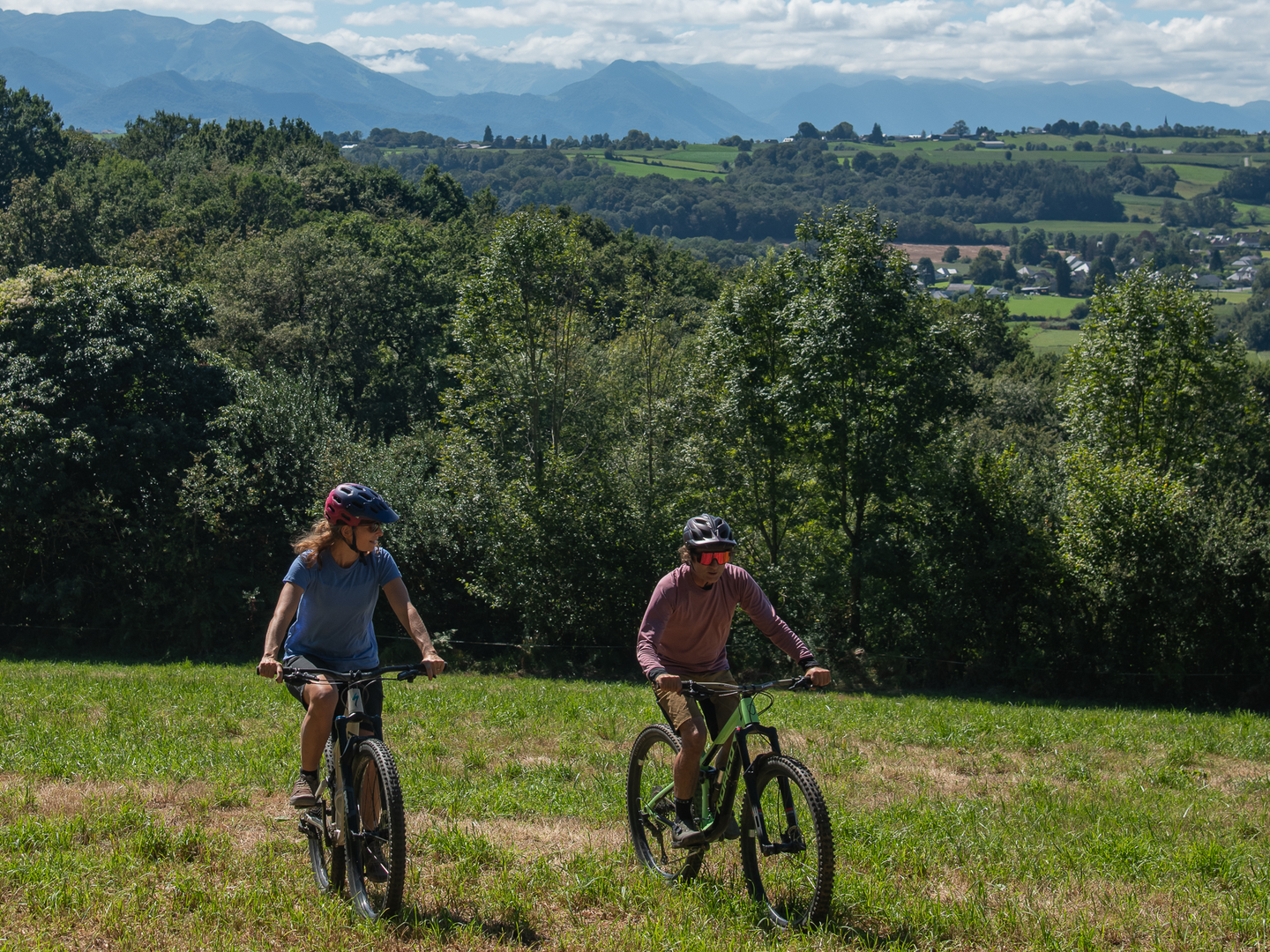 Houn de Moussu à VTT