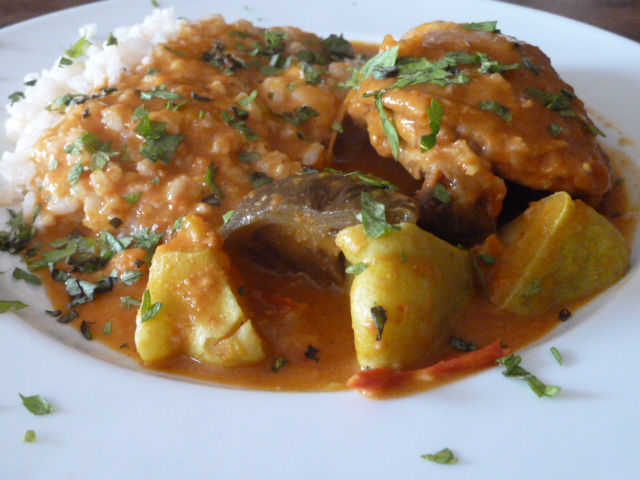 Repas à thémes : repas Africain et cacahuète