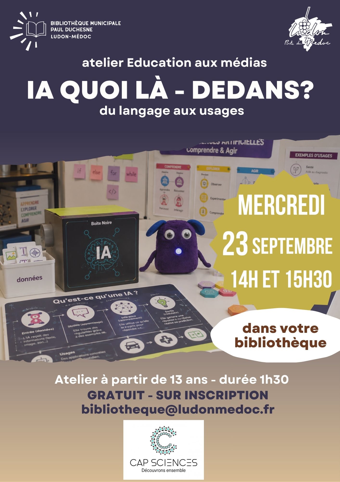 Atelier Education aux médias