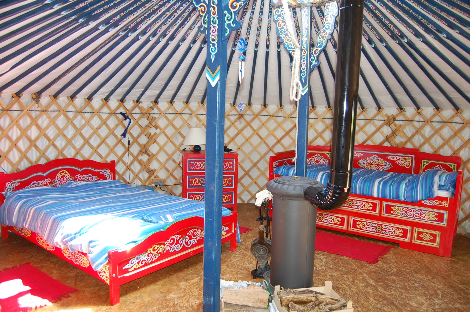 Campement de yourtes Mariposa