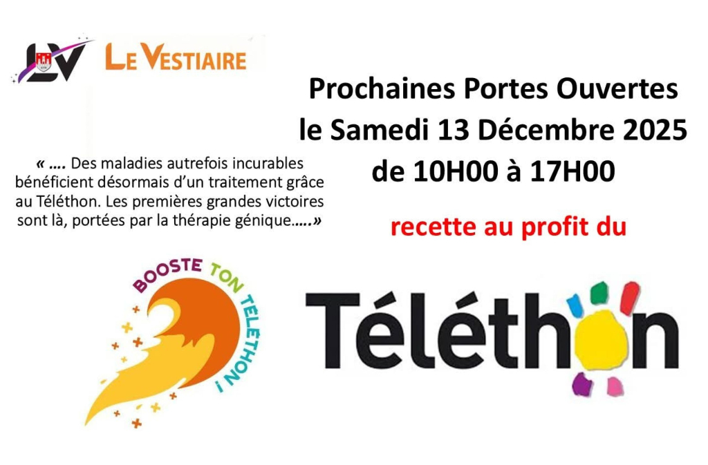 Journée portes ouvertes | Le Vestiaire