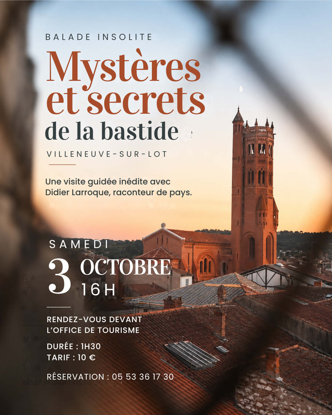 Visite : Mystères et secrets de la bastide