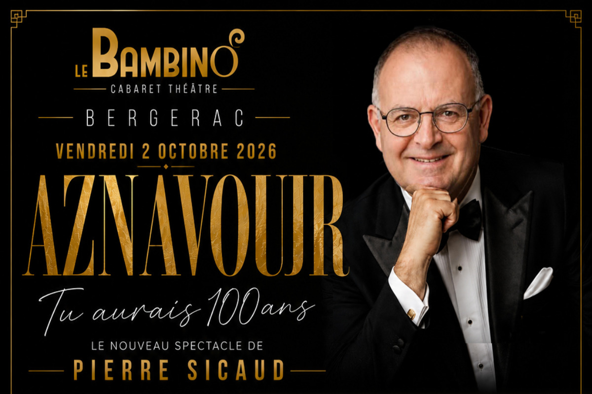 Aznavour le nouveau spectacle de Pierre Sicaud | Le Bambino