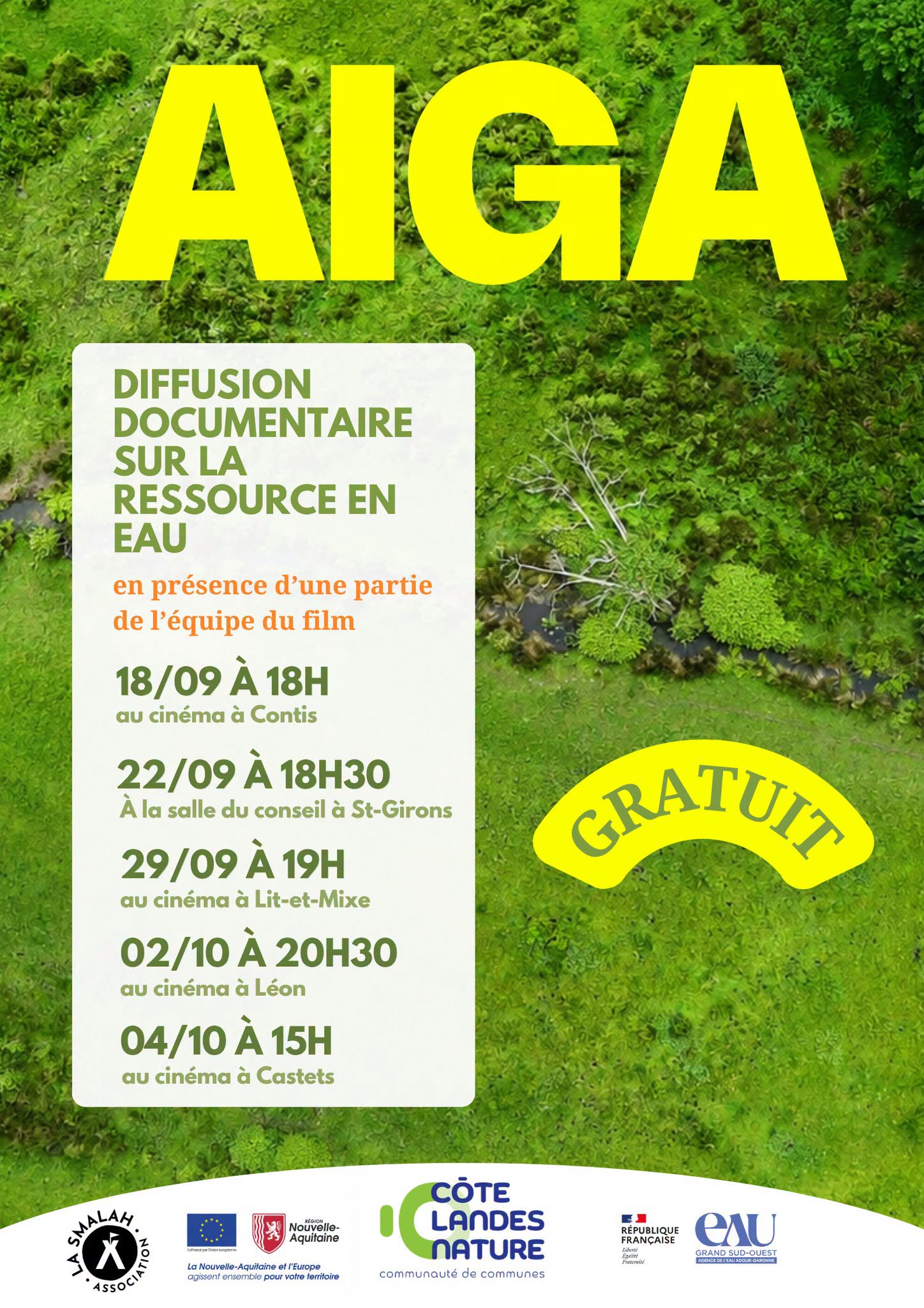 Projection du documentaire "Aiga"