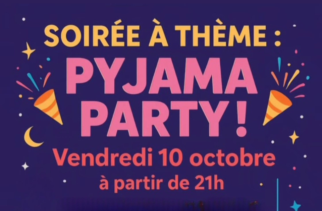 Pyjama party !