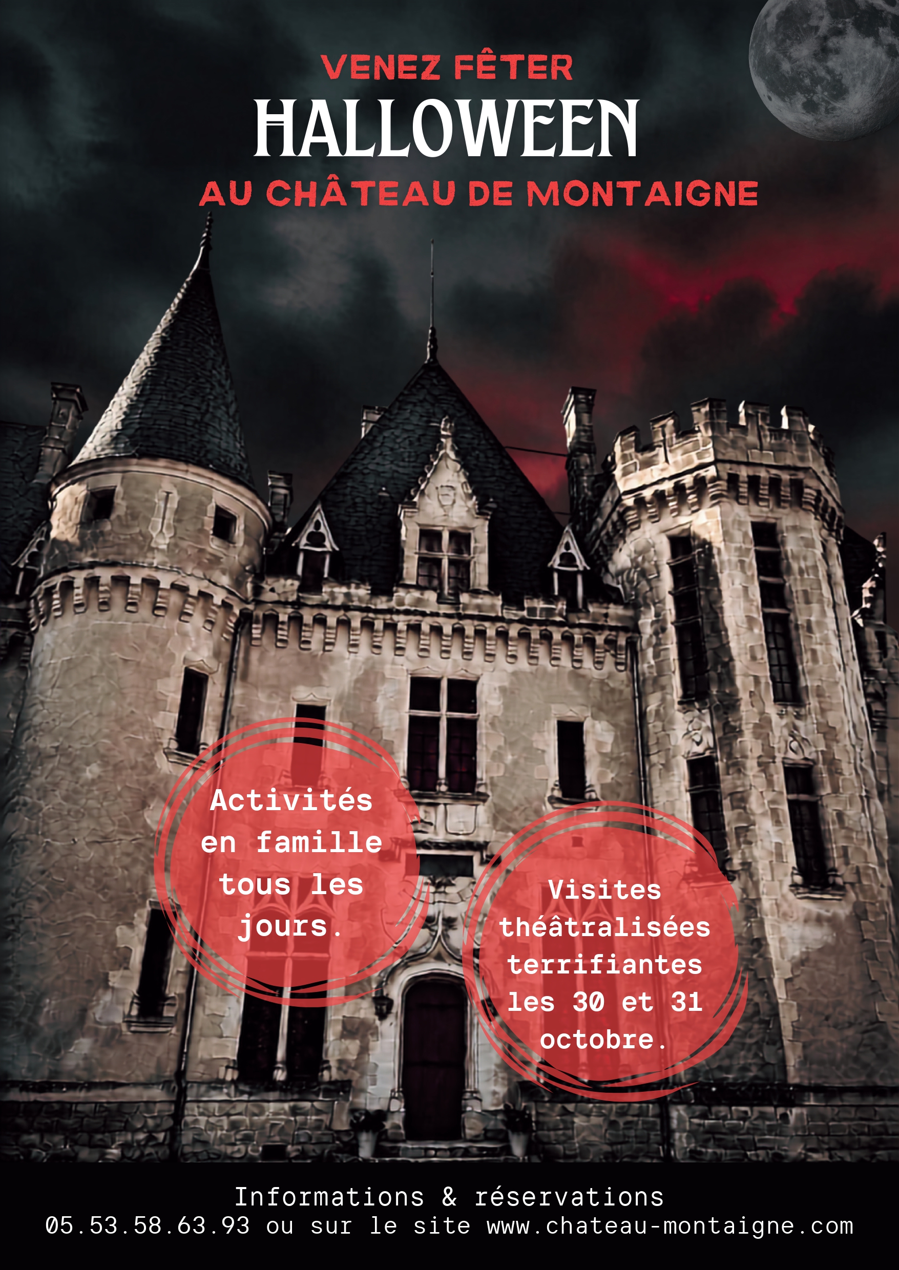 Halloween au château de Montaigne