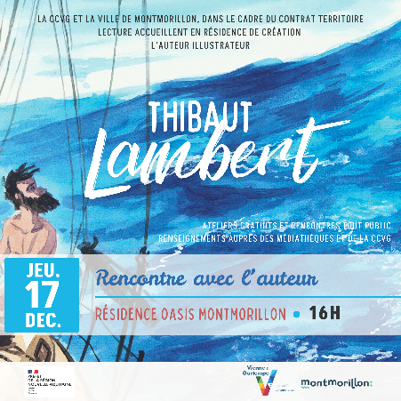 Rencontre avec l'auteur illustrateur Thibaut LAMBERT