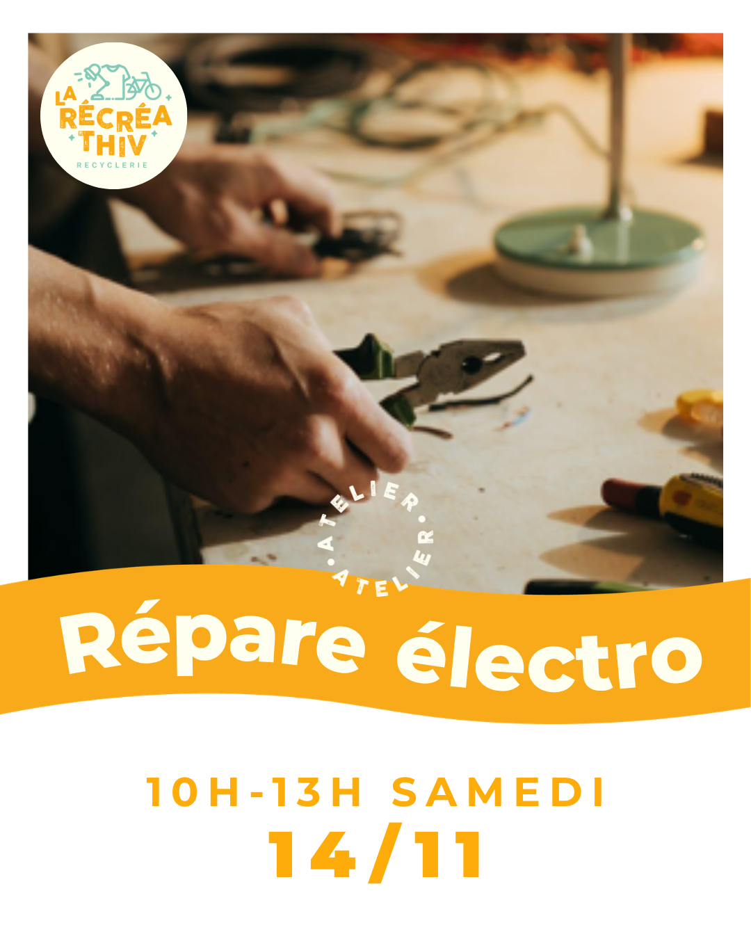 Repair café électro — Thiviers