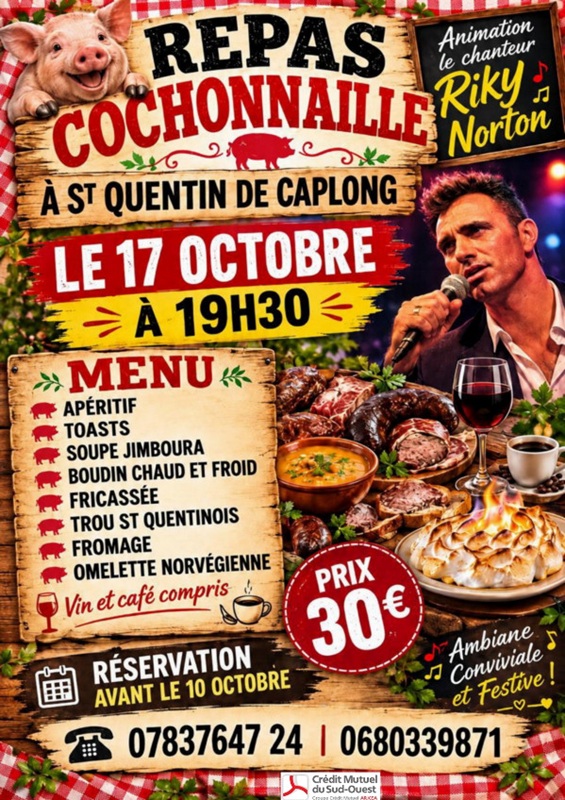 Repas d'automne  par Saint-Quentin Loisirs