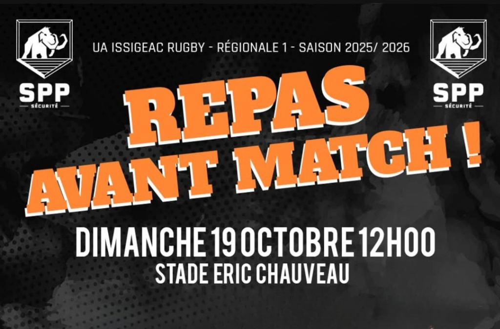 Repas avant match