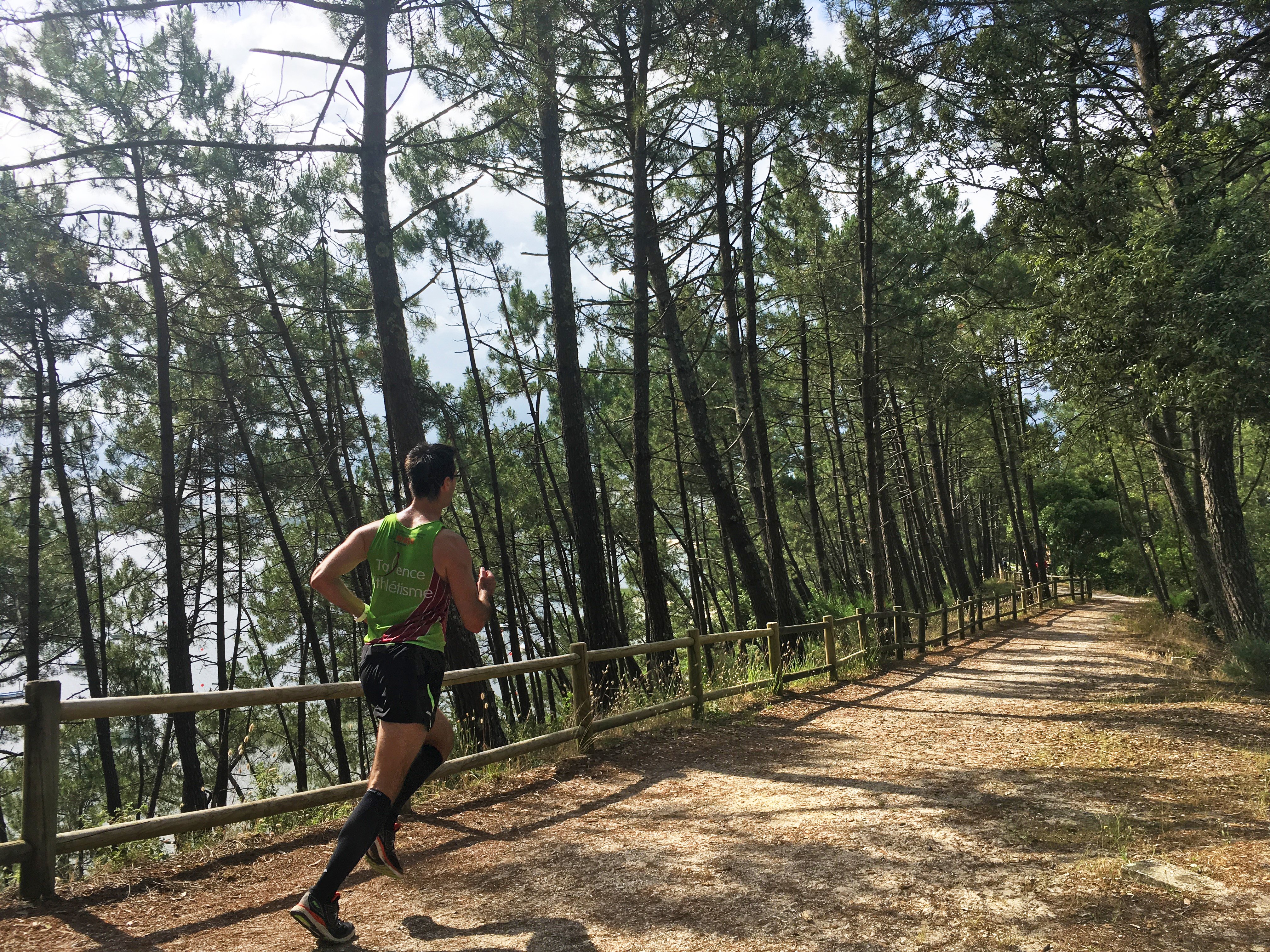 Running de 7km à Maubuisson - Tour du lac