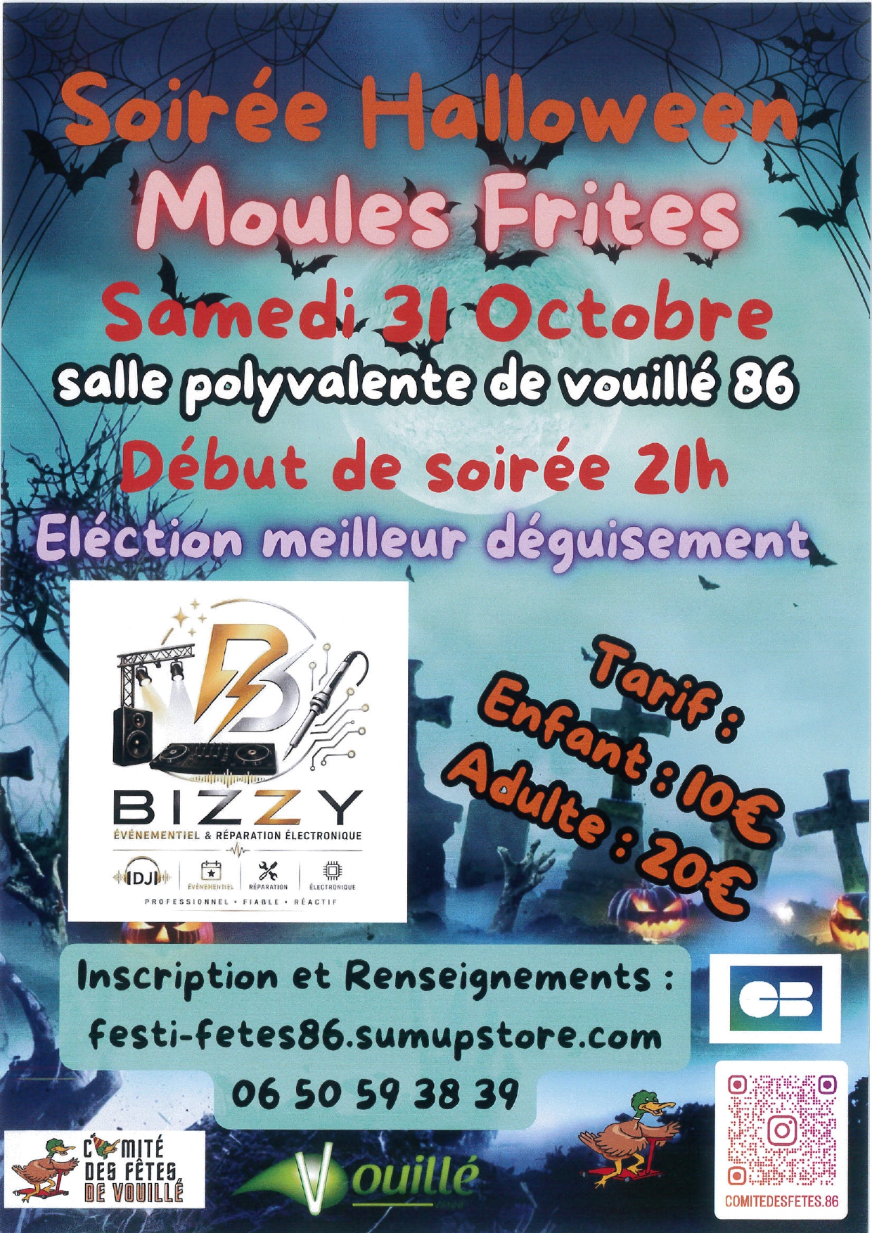 Soirée halloween 2026