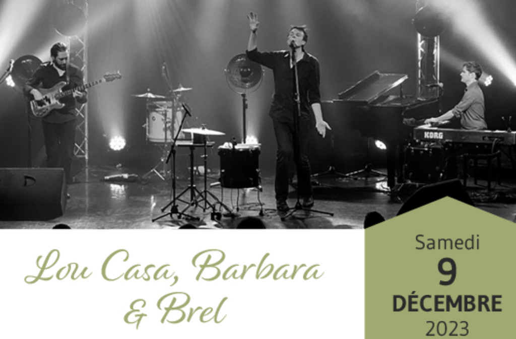 Concert | Lou Casa, Barbara & Brel