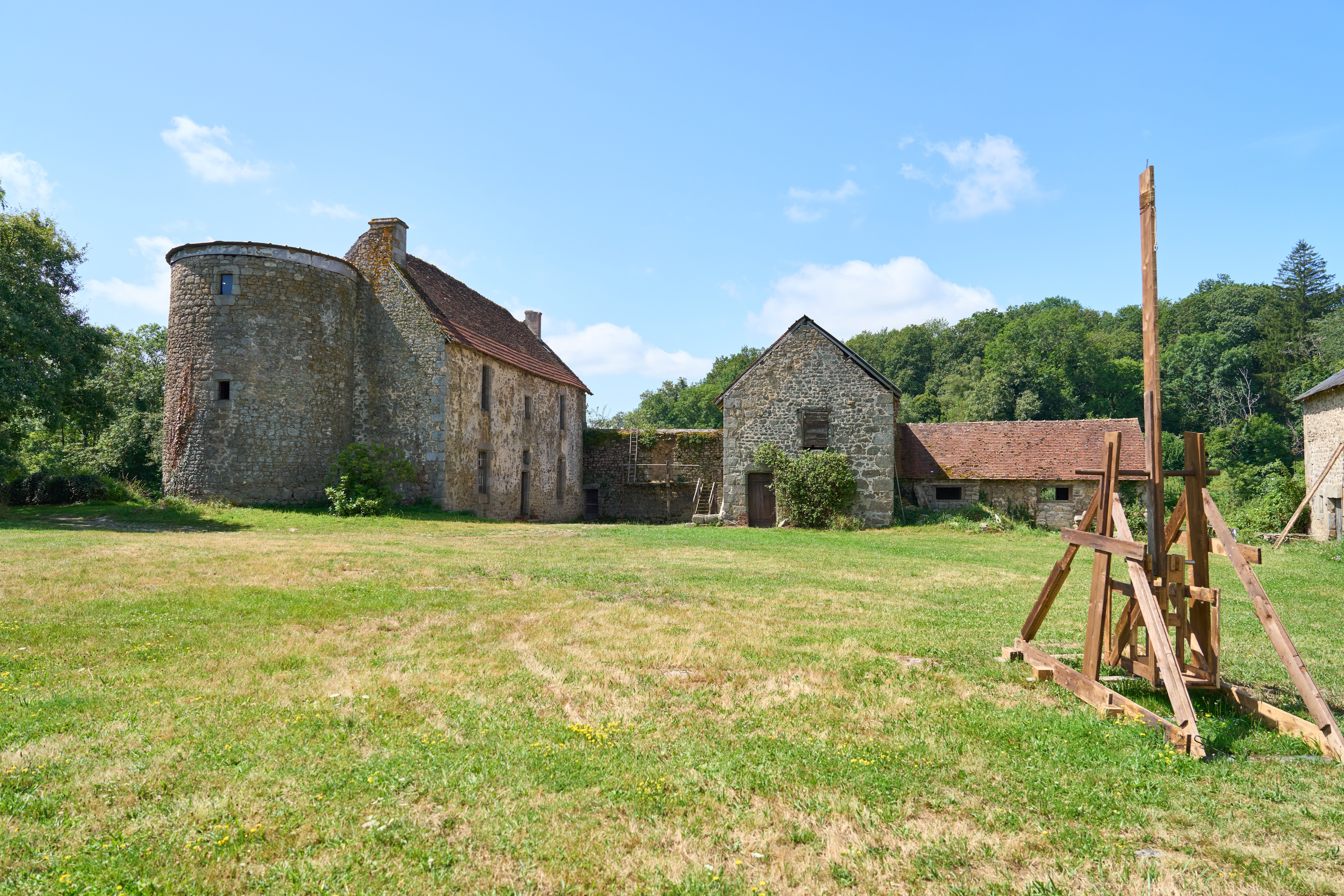 Visites sur réservations du château féodal de La Faye