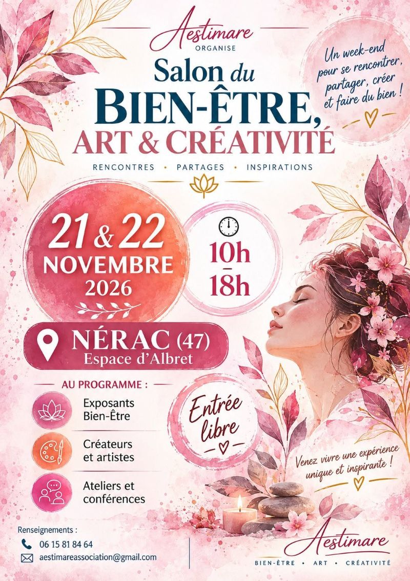 Salon du Bien-Etre, Art & Créativité.